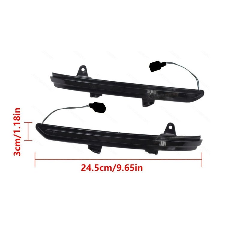 LED Dynamic Turn Signal Light For Mazda CX 5 KF CX 8 2017 2019 CX 9 TC Side Wing Rearview Mirror Indicator Sequential Blinker Color L Ma 06 - Image 2
