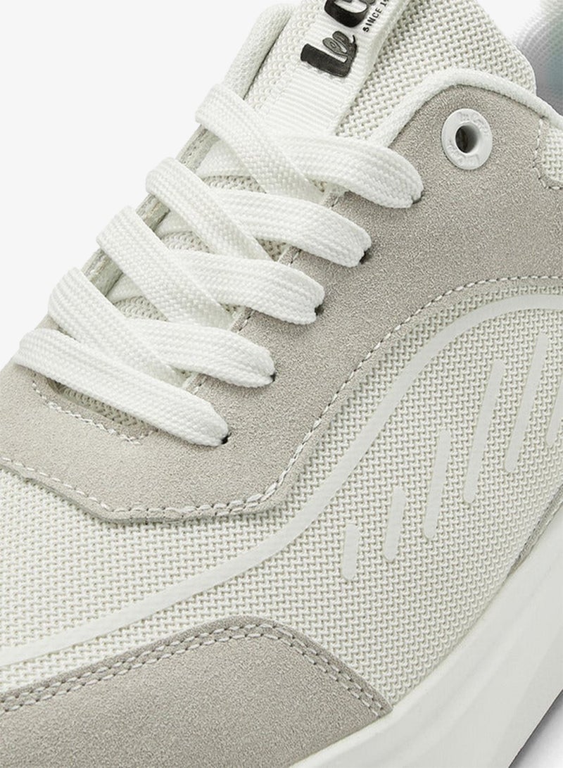 لي كوبر حذاء رياضي رجالي برباط وألواح مع ألسنة سحب - Image 4