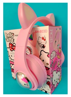 Adorable wireless Bluetooth headset with unique Hello Kitty design Witch in pink Designed with high quality to provide superior comfort during use Perfect for kids and lovers of fun and stylish designs It works with Bluetooth for an excellent wireless audio experience