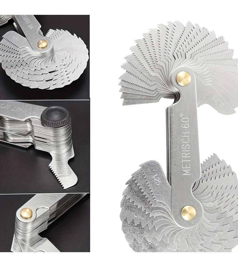 Thread Measuring Tool Thread Gauge 58pcs - Image 5