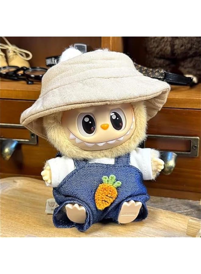 Clothing Set Compatible with Labubu Doll, Denim Jumpsuit Style, Precision Sizing, Custom Designs  Durable Stitching  - Image 2