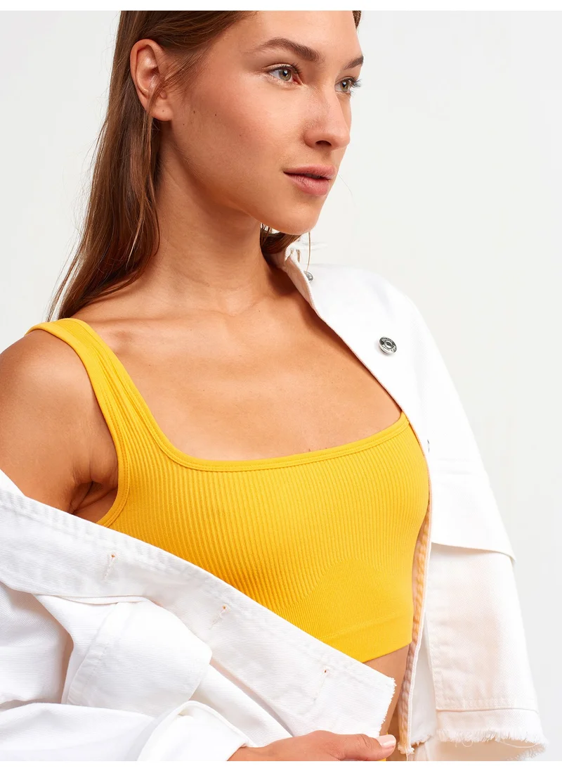 ديلفين 3540 Strappy Crop Top-Orange