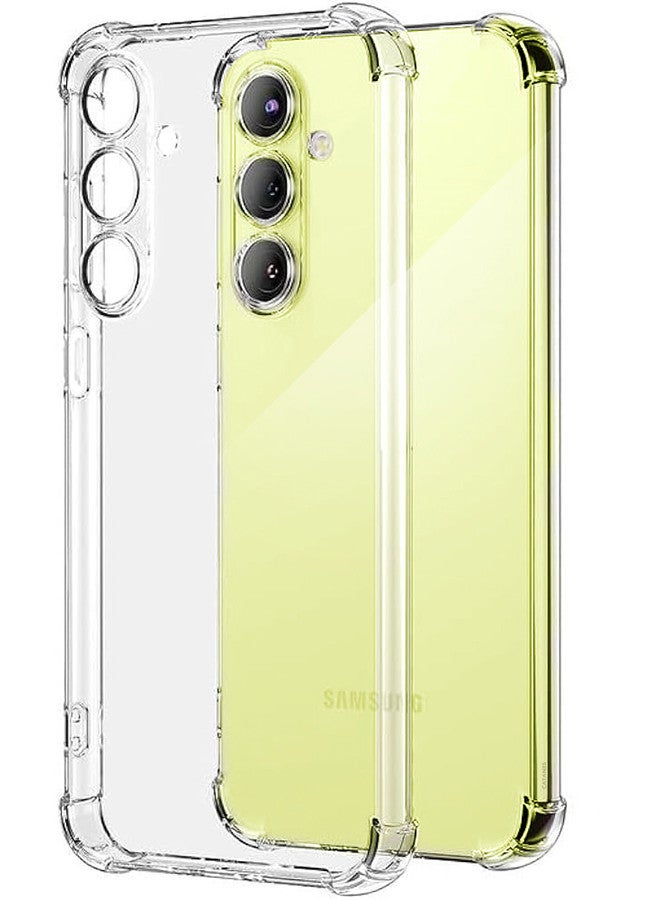 CATANES (for Samsung Galaxy A55) 2 Pack Clear Case and Screen Protector Scratch Resistant Reinforced Corners TPU Rubber Soft Skin Protective Cover - Image 3