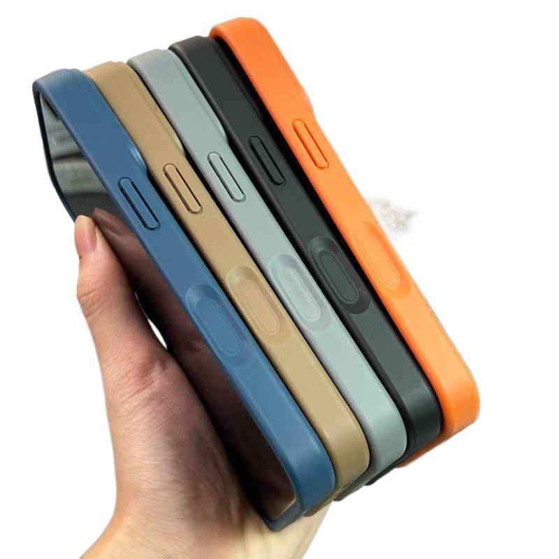 Acrylic MagSafe Case for iPhone 12 Pro with Strong Magnetic and Drop Protection plus Shockproof plus Matte Finish in Black - Veloris - Image 5