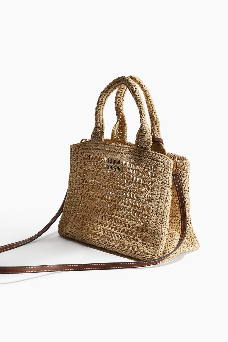 اتش اند ام Straw handbag
