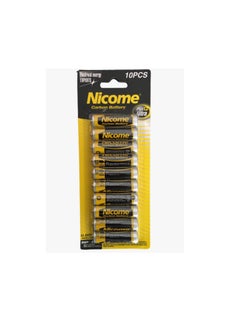 Nicome AA Carbon Battery 10 Pcs 