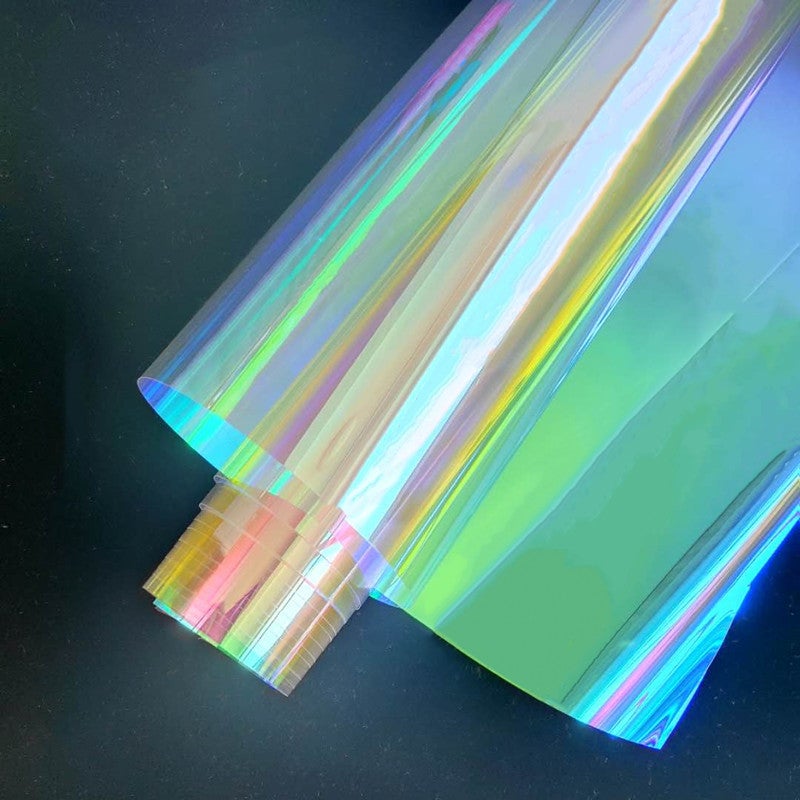 Colorful Film Magic Color Laser Paper Colorful Cellophane Film Laser Film Rainbow Transparent Colored Glass Sticker - Image 4