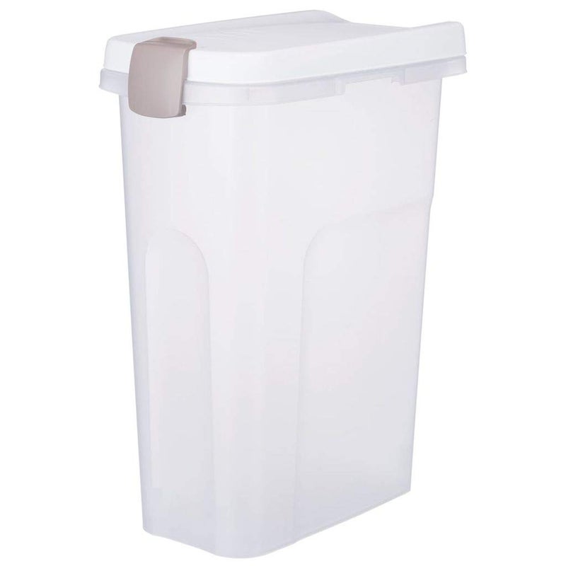 Trixie Feed Barrel 25 L/24X51X39cm Transparent-White/White - Image 1