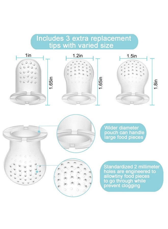 باندا إير لهاية باندا إير بيبي بنكهة الفواكه الطازجة (عبوة من 3 قطع) | عضاضة تدريب وتدليك | أكياس سيليكون ناعمة آمنة غذائيًا وخالية من مادة BPA | للأطفال الرضع والأطفال الصغار - Image 3