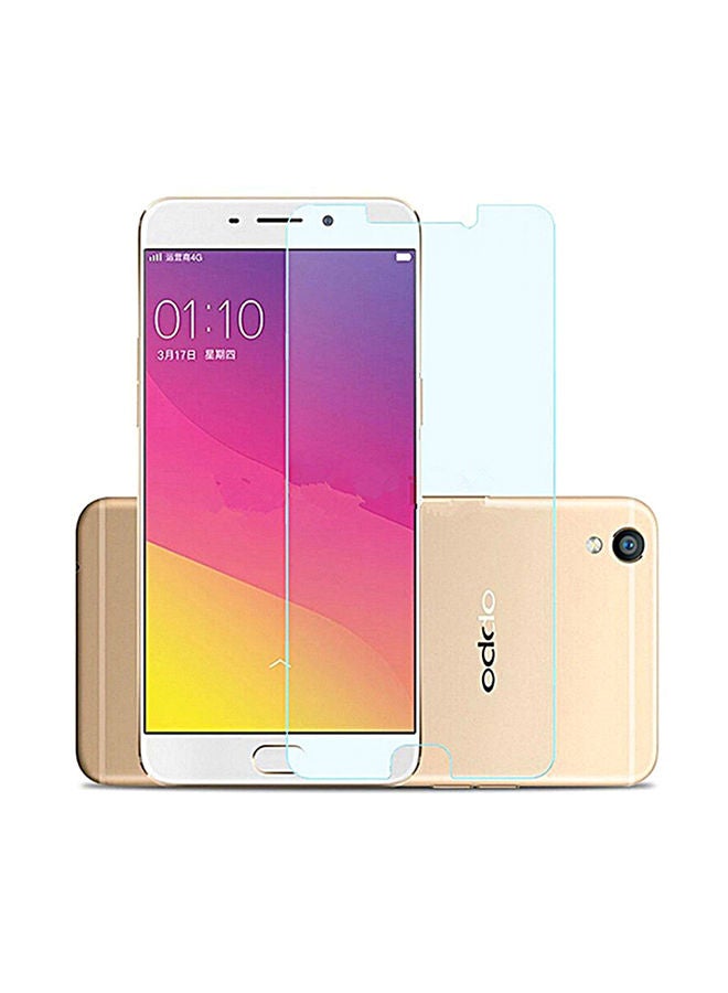 NIBEMINENT Tempered Glass Screen Protector For Oppo A37 Clear