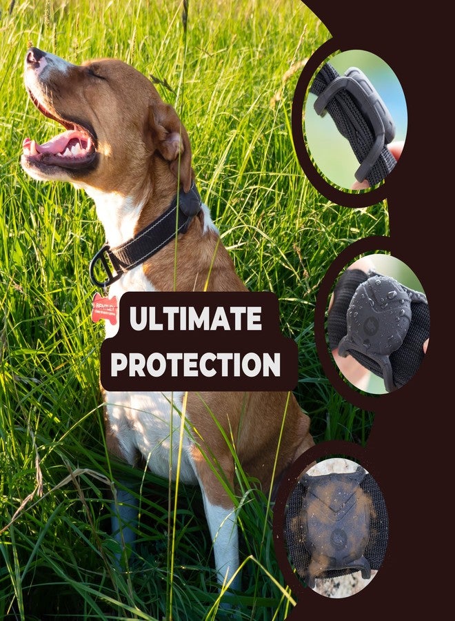 FOSSA Ultra Thick Dog Collar Holder for | Military-Grade Air Tag Case Fits Collar from 0.8" to 2" | Apple Air Tag Holders for Large Dogs and Cats - Image 5