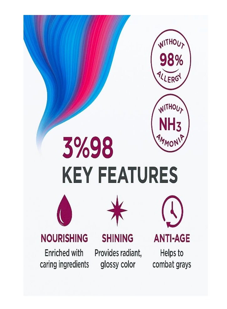 ING Professional Coloring Cream 2x500ml – Ammonia Free Hair Color Cream with Argan Oil, Avocado Oil & Vitamin C – Permanent Professional Hair Dye for Salon Use, Full Gray Coverage, Long Lasting Hair Colour - Image 3