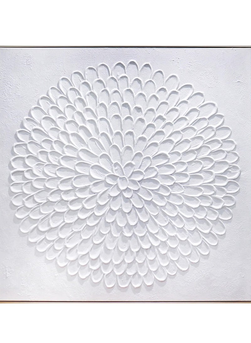 MAAC HOME MAAC Home Flower Fields 3D Printed Wall Art Abstract Canvas Wall Art - Modern Decorative Wall Décor for Living Room Bedroom Home Decorations  - Image 2