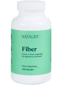 Fiber Psyllium Husk Supplement 2175 Mg Daily Plantbased Prebiotic For Digestive Wellness Pregnancysafe Complete Colon  Gut Health Support For Women Glutenfree 120 Capsules