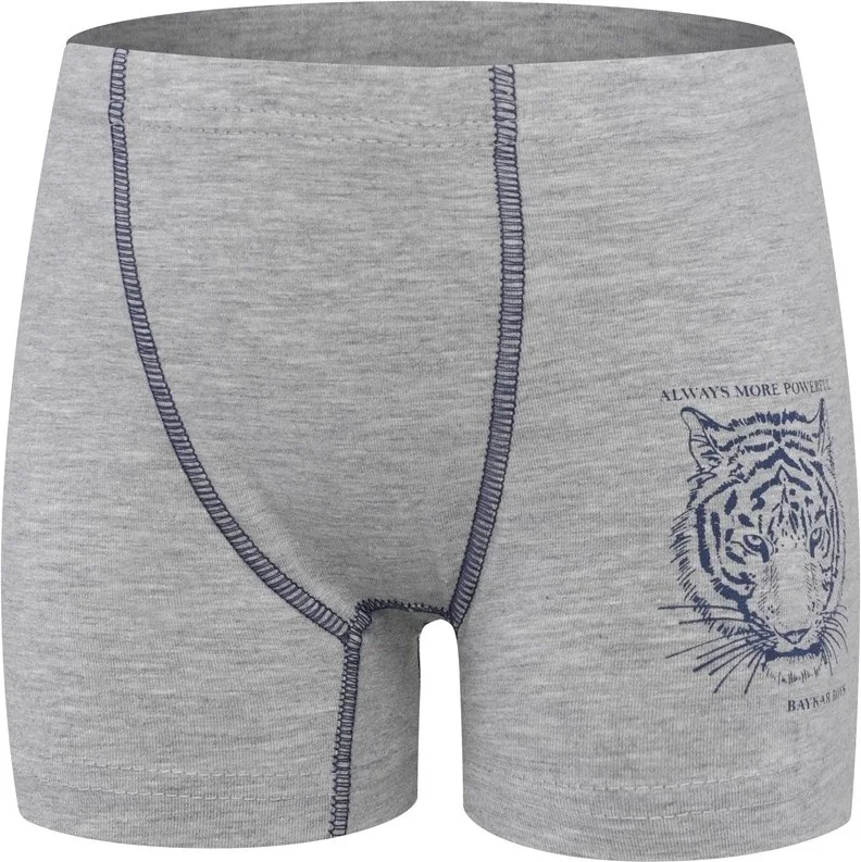 Baykar Boys Tiger Printed Boxer 3 Pack 3106 Blue