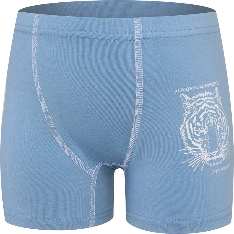 Baykar Boys Tiger Printed Boxer 3 Pack 3106 Blue