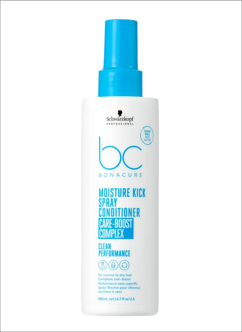 Schwarzkopf BC Clean Performance Moisture Kick Spray Conditioner 200ml