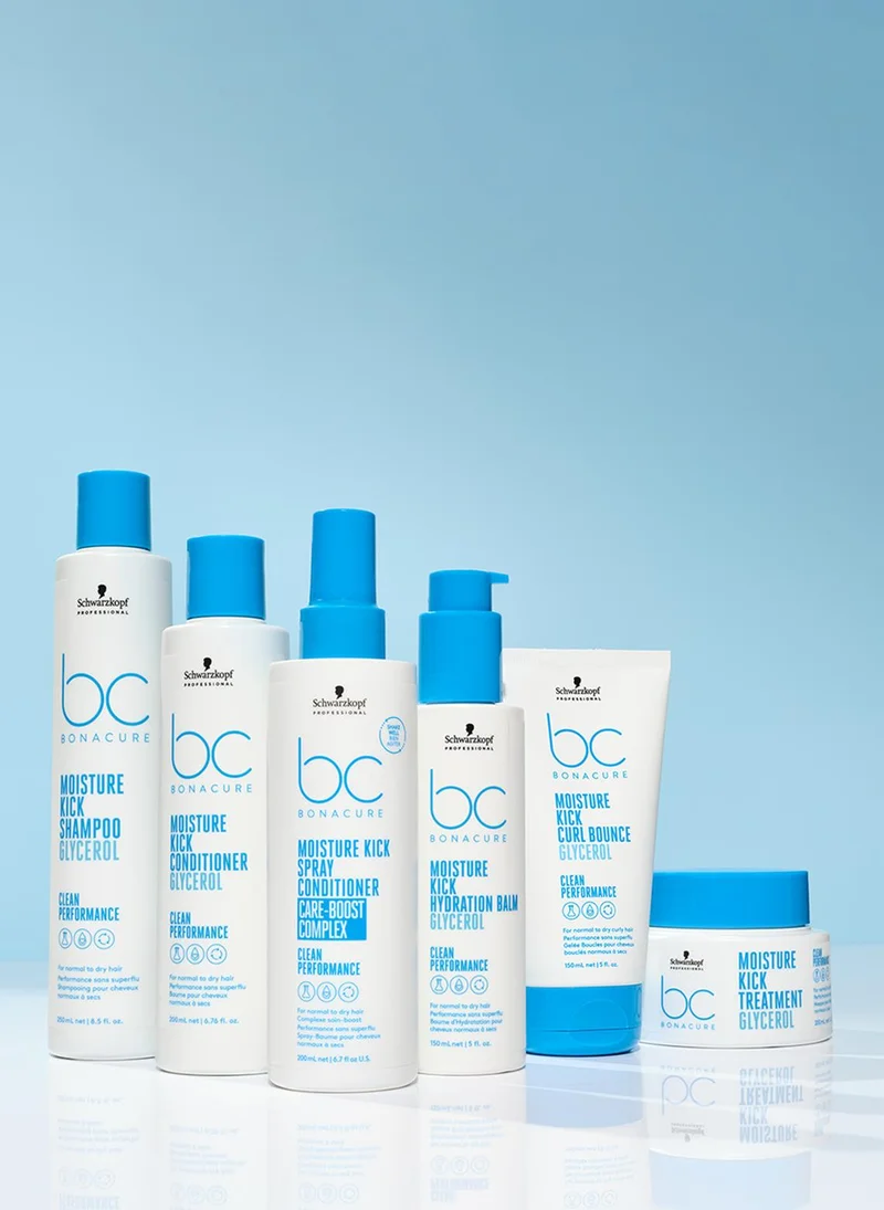 Schwarzkopf Professional Bonacure Moisture Kick Spray Conditioner For Dry Hair - Vegan - 200ml