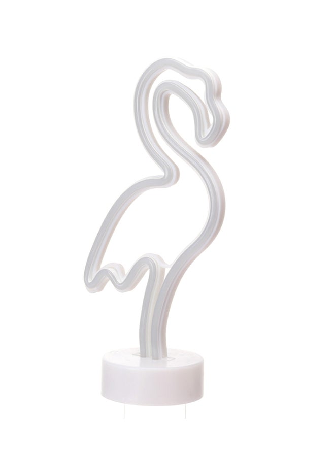 Neon Decoration Flamingo Lights White  - Image 1