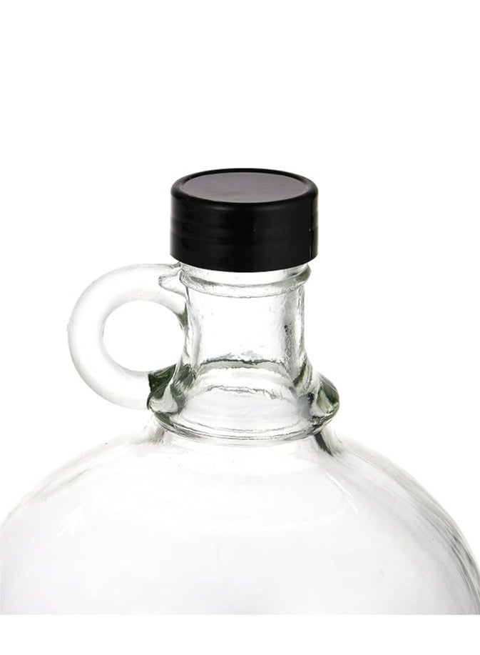 Home zone Glass Handled Jugs Half-Gallon Clear Pack of 2 - Image 3