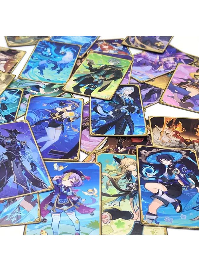 32 Pcs Genius Invokation TCG Character Cards The 3rd Style For Fans Gifts - Image 5