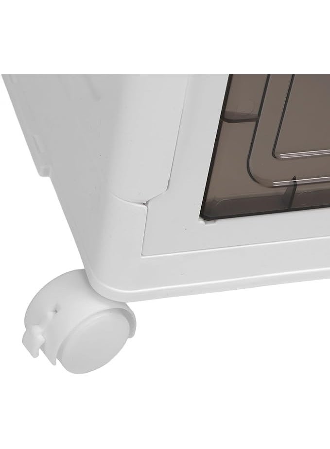 Jumbo Wide Plastic Cabinet – Spacious Multi-Shelf Wardrobe for Easily Storing All Your Household Items, 6 Tiers HR - Image 2