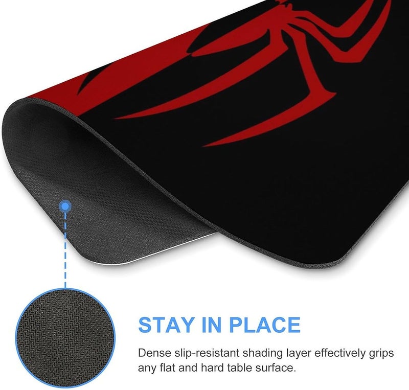 Keebik Gaming Mouse Pad, Spider Mouse Pad 7.1x8.7 Inch Computer Mouse Mat Keyboard Full Desk Mousepad for Gaming, Office, Home - Image 4