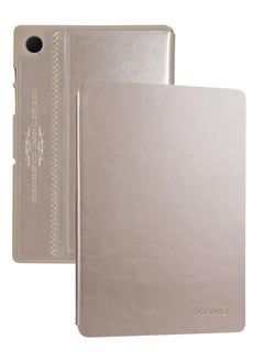 Kaku Protective Leather Flip Cover For Samsung Galaxy Tab A8 X200/X205C Size 10.5 Gold  - Image 1