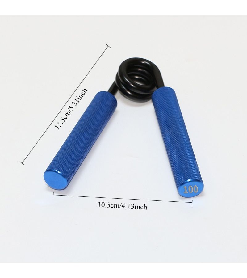 2 Pcs Hand Grip Strengthener And Five Finger Resistance Band Set For Gym Home Exercise - Image 2