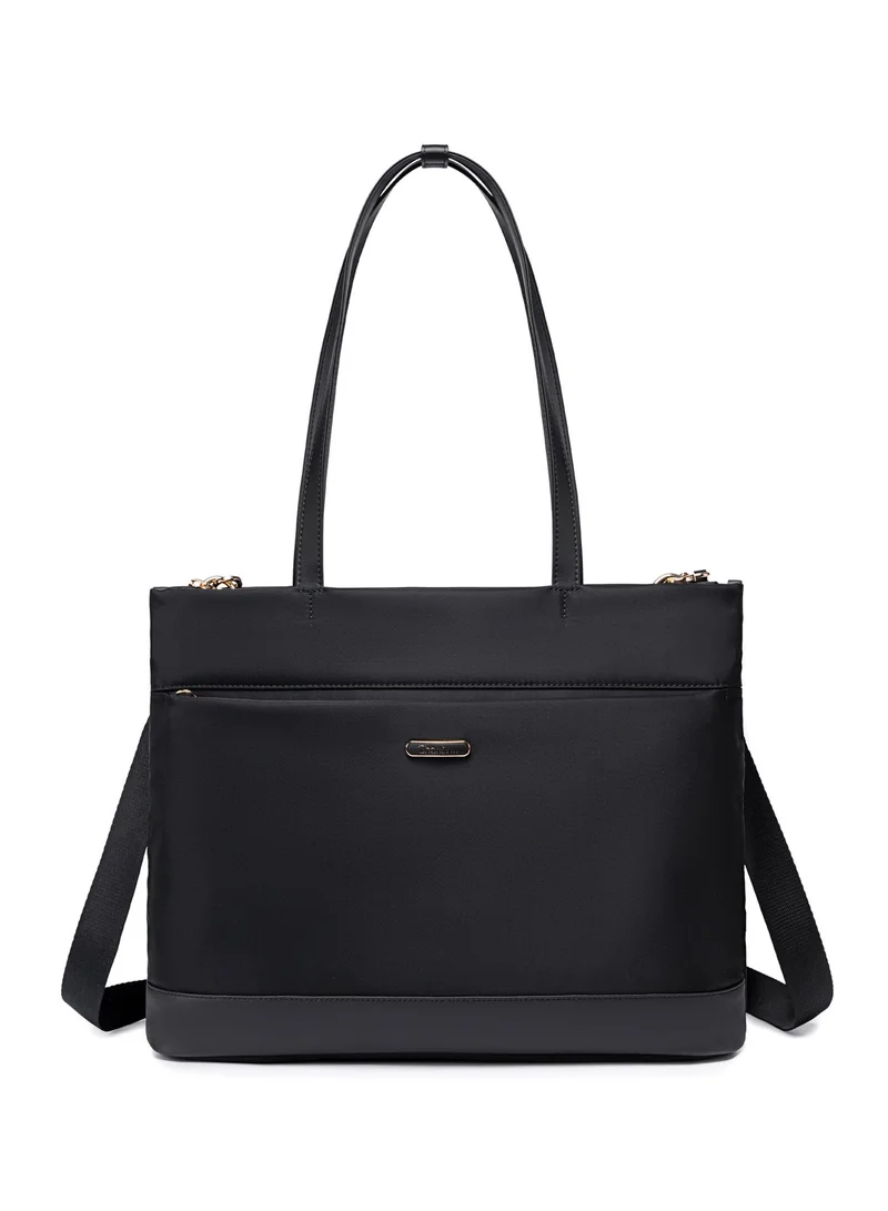 شانتريا حقيبة يد لابتوب خفيفة الوزن للنساء مقاومة للماء متعددة الوظائف مع جيوب متعددة للاستخدام اليومي والعمل والدراسة