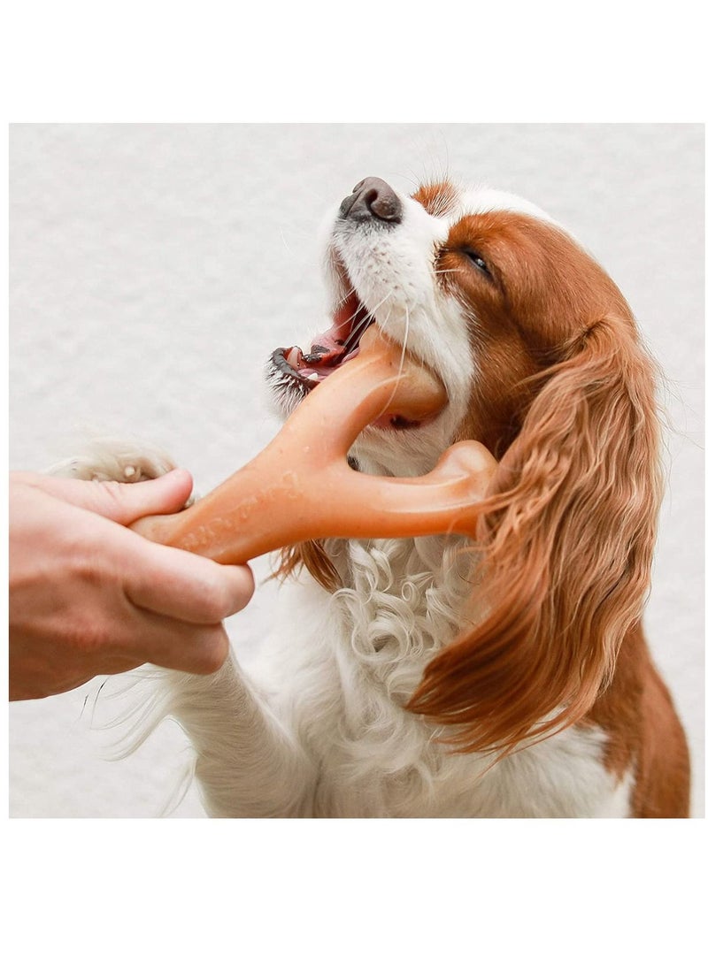 Benebone Wishbone Dog Chew Playing Toy Chicken Brown Medium - Image 2