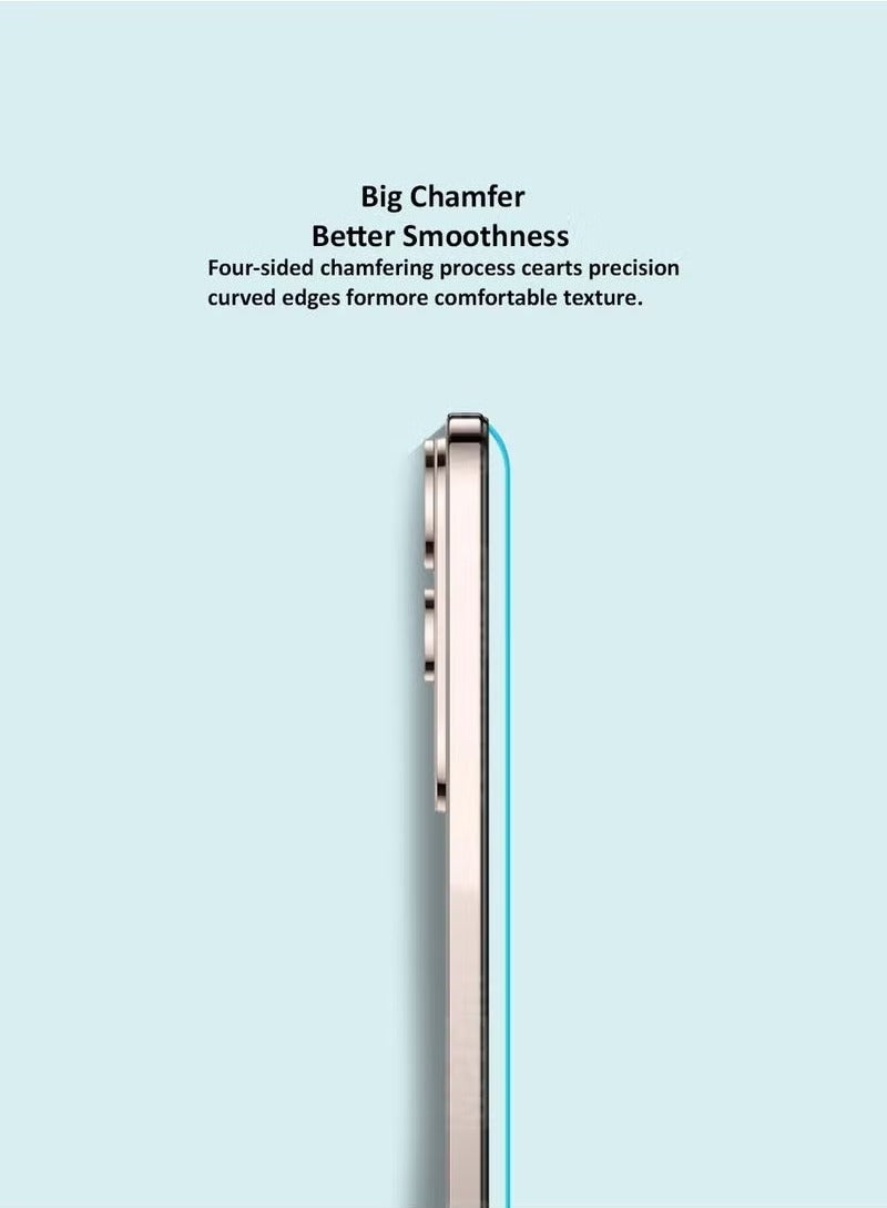 JAJEEK Vivo V50 Lite 4G 2025 GMAX Premium 9H 2.5D Tempered Glass Screen Protector – Full Coverage, Curved Edges, Clear, Scratch-Resistant, Anti-Fingerprint, HD Clarity - Image 5