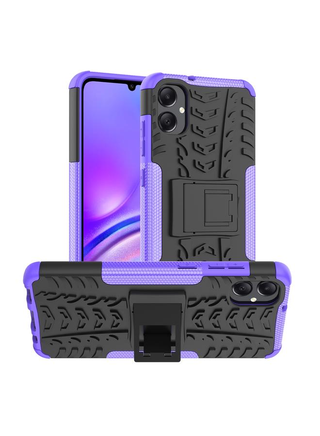 اس-توب جراب لهاتف Samsung Galaxy A05 4G مصنوع من مادة TPU + PC مع حامل - Image 1