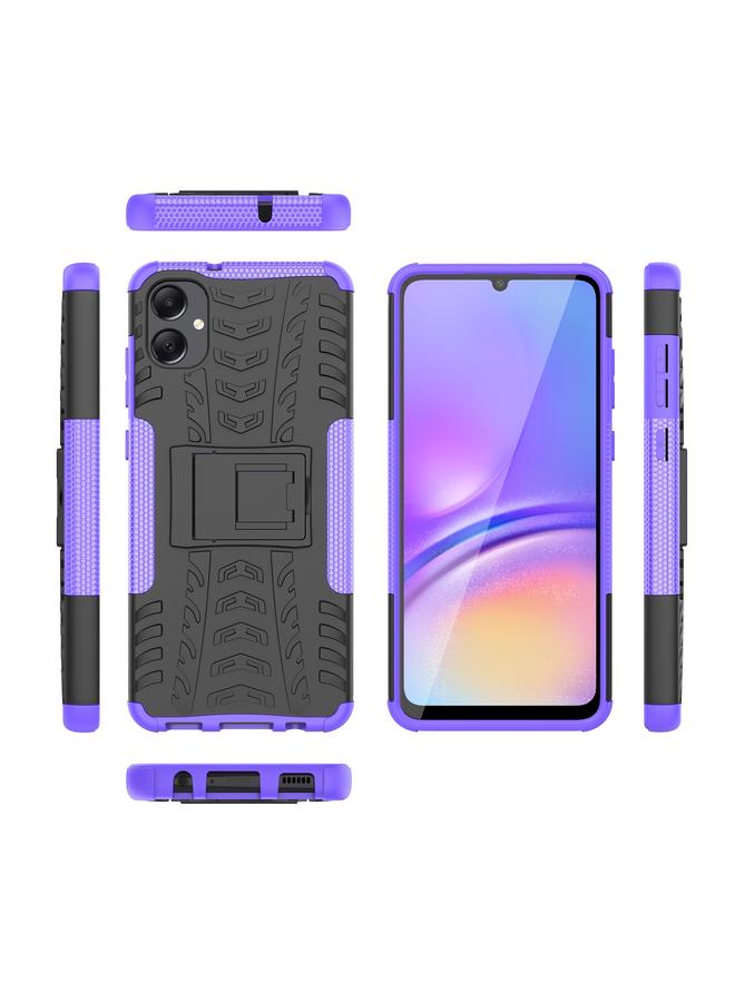 اس-توب جراب لهاتف Samsung Galaxy A05 4G مصنوع من مادة TPU + PC مع حامل - Image 2