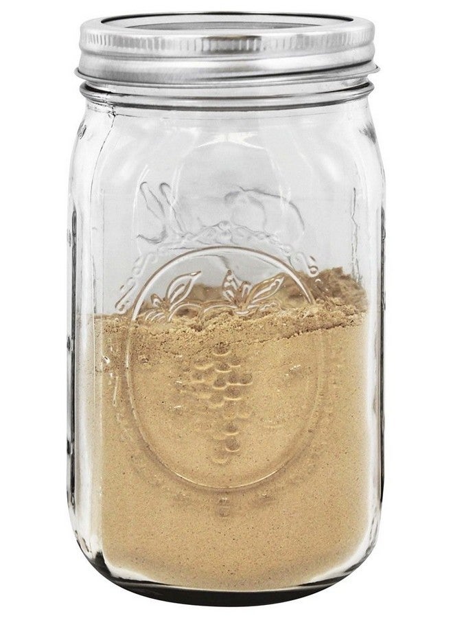 Ball Ball Quart (32oz) Jar with Silver Lid, Wide Mouth, Set of 2  - Image 5