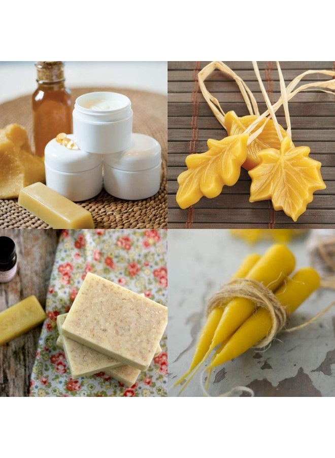 EricX Light Beeswax Bars 7oz 1oz for Each Beeswax Bars Pack of 7 Cosmetic Grade - Image 3