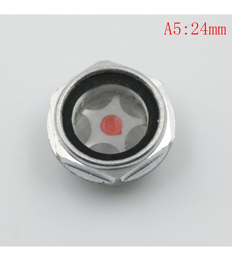 Sight Glass For Air Compressor 33mm Male Threaded Metal Oil Level Gauge - Image 5