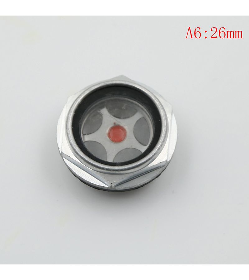Sight Glass For Air Compressor 33mm Male Threaded Metal Oil Level Gauge - Image 4