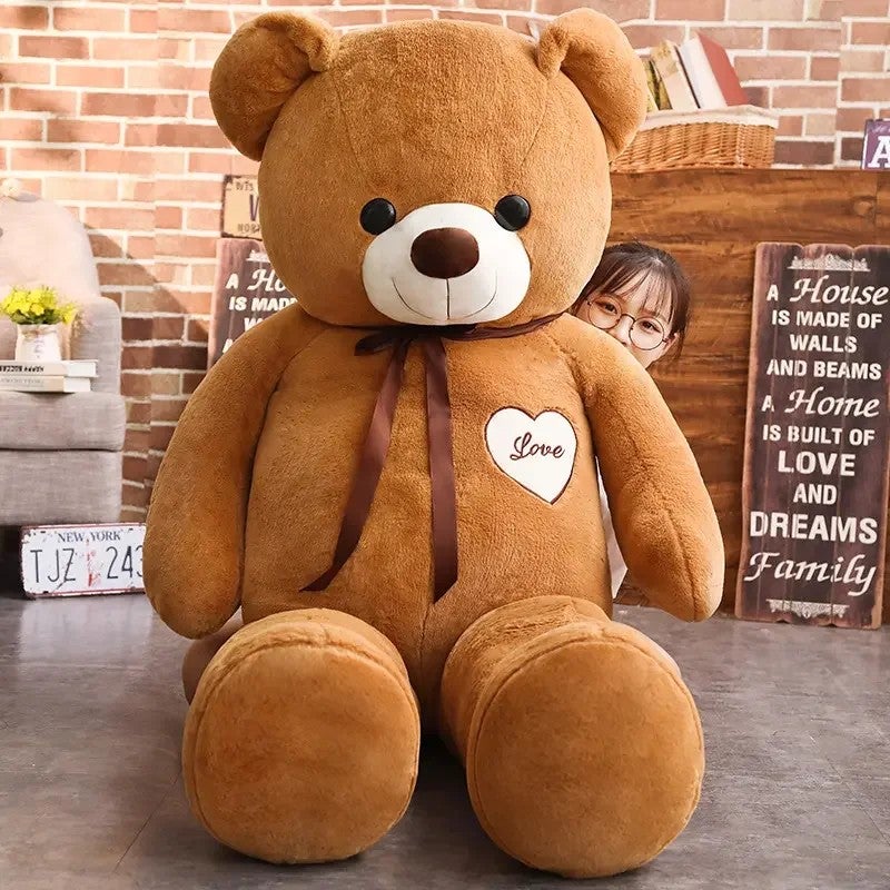 Bluejw Big Size Giant Teddy Bears 60/80/120/140/160cm – Soft Stuffed Animal Toys Plush with Footprints, Cuddly Huggable Hot Model for Kids & Adults - Image 3