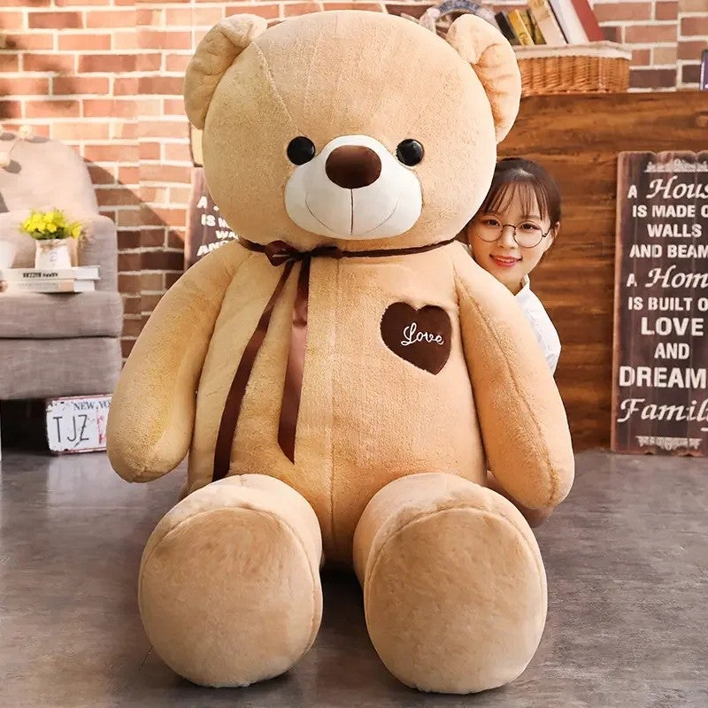 Bluejw Big Size Giant Teddy Bears 60/80/120/140/160cm – Soft Stuffed Animal Toys Plush with Footprints, Cuddly Huggable Hot Model for Kids & Adults - Image 5