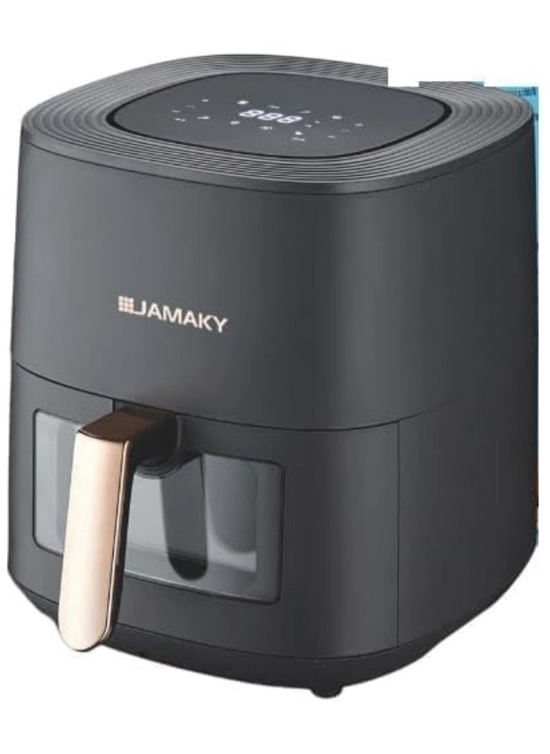 JAMAKY Italy Jamaki JMK 5006 Digital Air Fryer 1800W - 7L  - Image 2