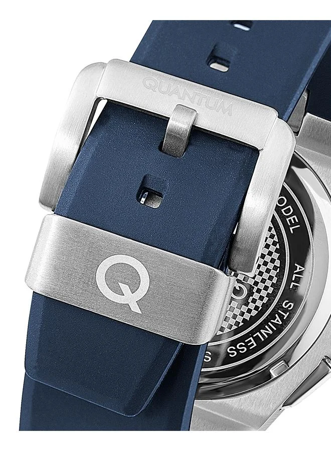 Quantum Men's Silicone Chronograph Watch HNG949.999 - 45 mm
