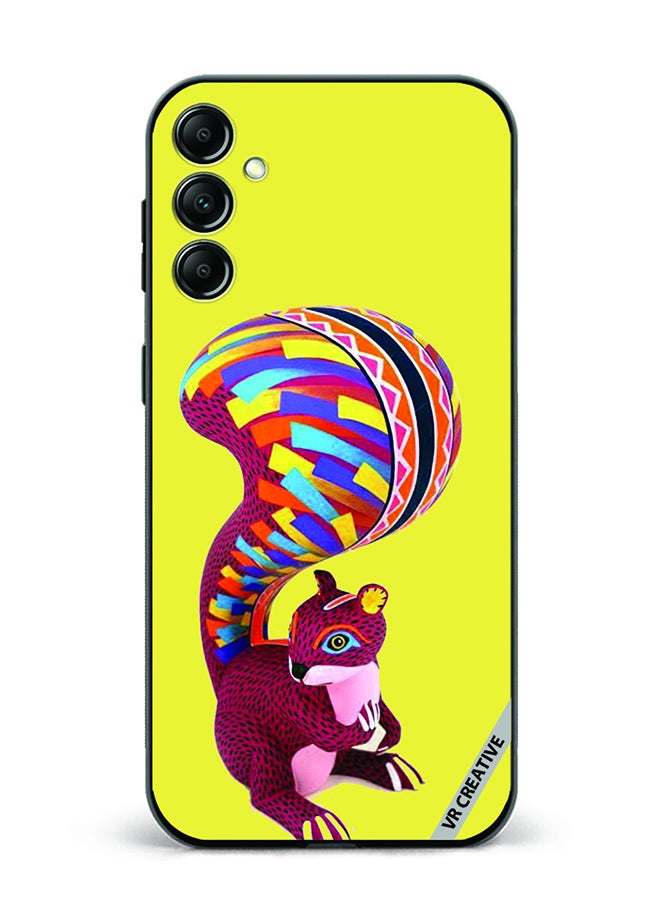 VR CREATIVE غطاء حماية لهاتف سامسونج جالاكسي A15 5G/ A15 بتصميم سنجاب متعدد الألوان - Image 1