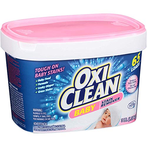 Oxiclean Baby Stain Fighter, Soaker, 3 lb Tub Baby Stain Soaker (2 Pack) - Image 4