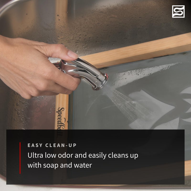 Speedball, 4560, Fabric Screen Printing Ink, 8 Fl oz., Black - Image 5