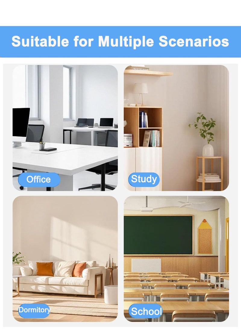 MarlaMall منظم مكتب مع حامل ملفات، منظم وإكسسوار مكتبي، صينية ورق بطبقات 5، منظمات ملفات شبكية للمكتب، تنظيم وتخزين للمدرسة، المنزل، المكتب (أسود) - Image 5