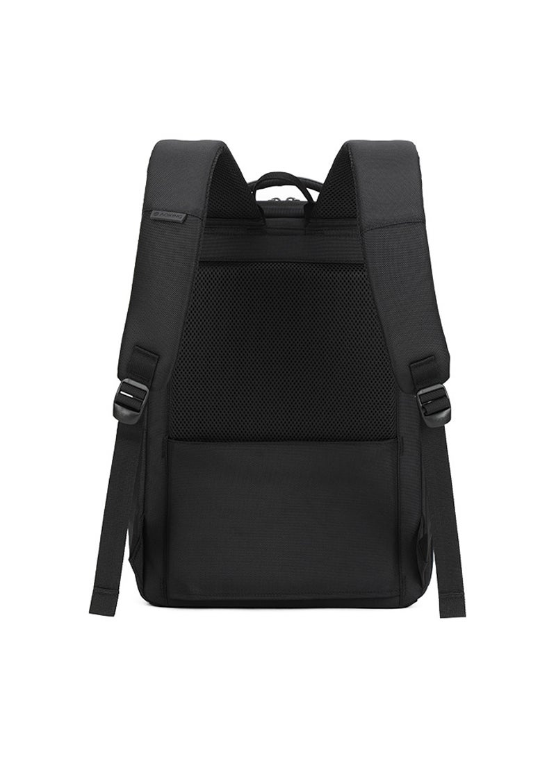 Laptop Backpack for Travel Water Resistant College Backpack for Men Laptop Bag with USB Charging Port,Black
