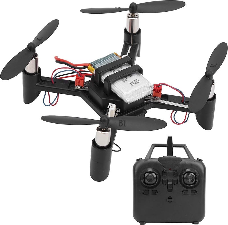 REES52 Mini DIY RC Drone Kit With Camera - Lightweight Remote Controlled Quadcopter for Beginners, 2.4G Learning Gift - Image 1