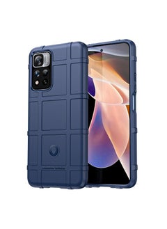 Case Cover For Xiaomi Redmi Note 11 Pro 5G / Note 11 Pro+ 5G / Poco X4 NFC 5G Domestic Version Full Coverage Shockproof TPU Phone Case Blue