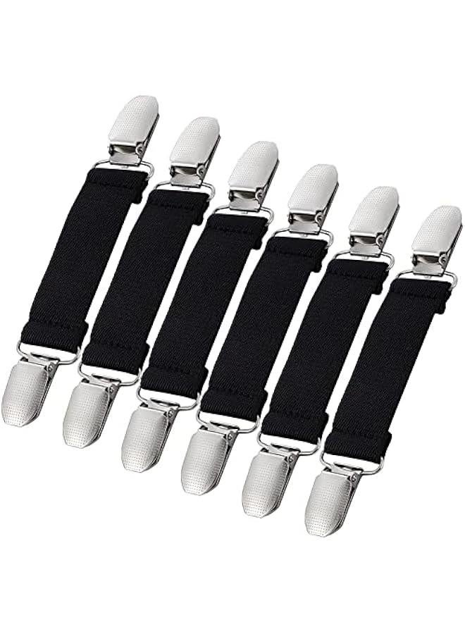 Mitten Clips Kids Winter Glove Clips Stainless Steel Fit Dress Clips Elastic Glove Caps Clip for Baby Kids Toddler and Adults - Image 1